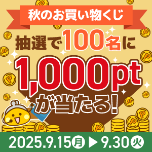 秋のお買い物くじ