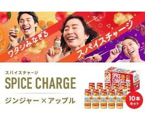 S＆B スパイスチャージ ジンジャー/アップル